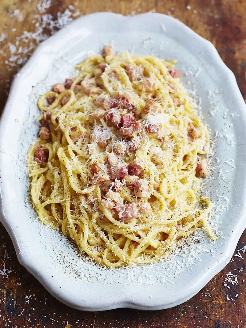Spaghetti Carbonara pasta