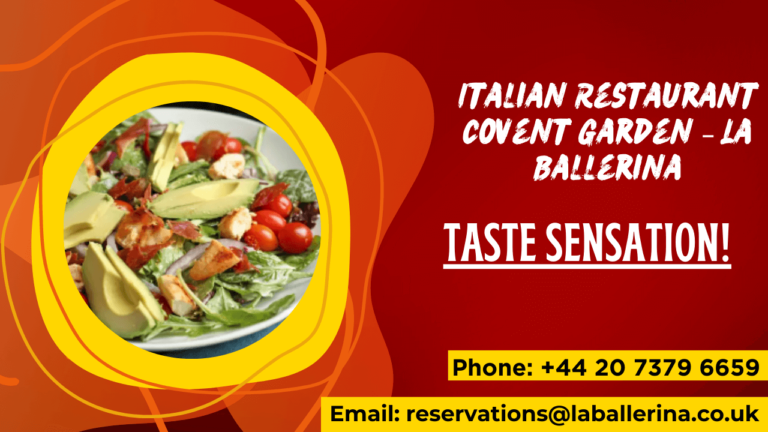 Italian Restaurant Covent Garden – La Ballerina