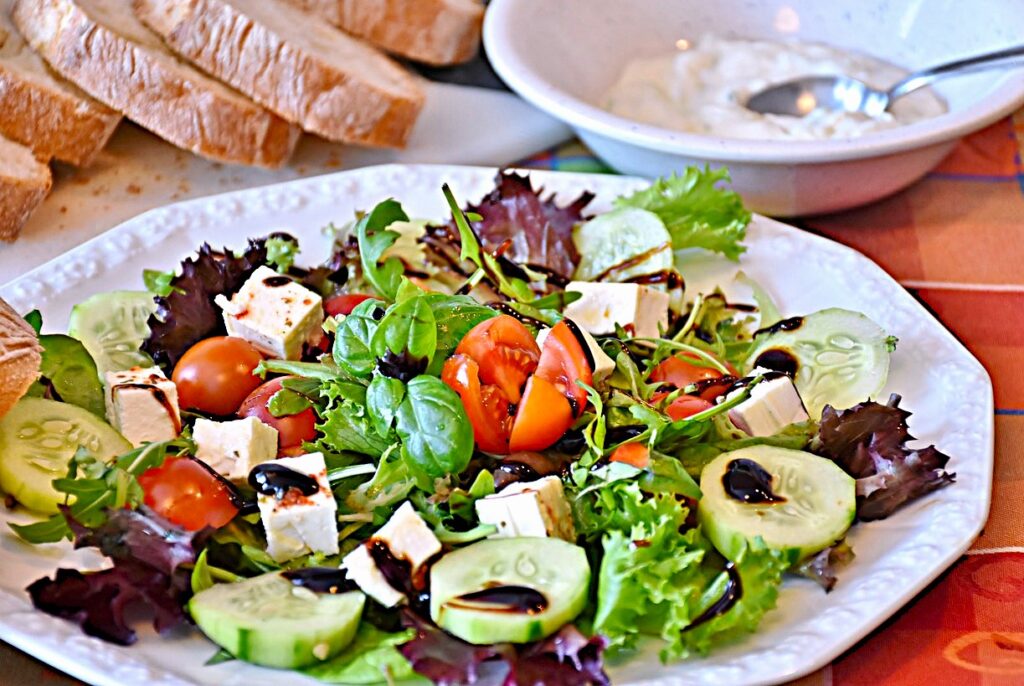 Rocket or Mixed Salad at La Ballerina Italian Restaurant, Covent Garden