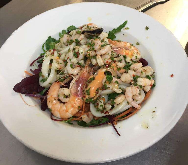 INSALATA DI FRUTTI DI MARE at La Ballerina Italian Restaurant, Covent Garden