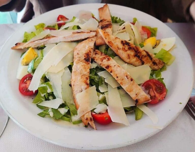 Caesar Salad at La Ballerina Italian Restaurant in Covent Garden