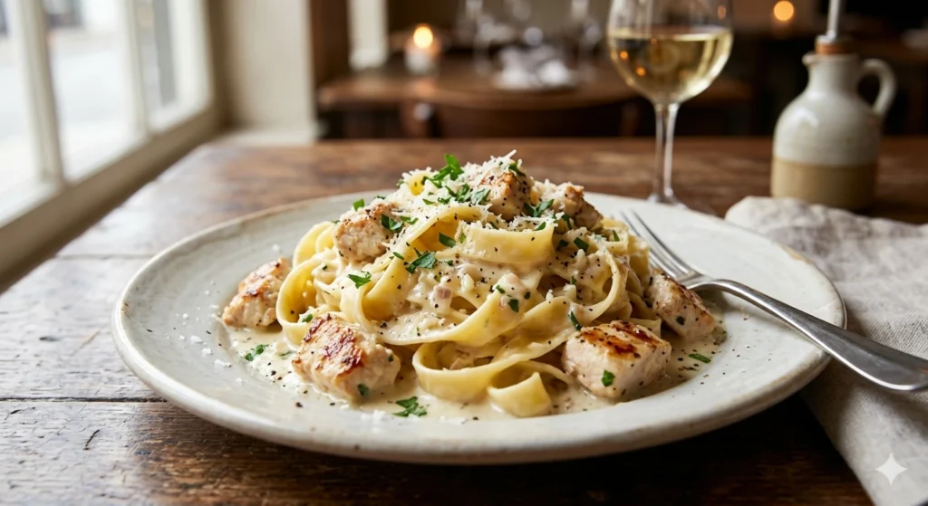 What Is Tagliatelle Con Pollo e Crema